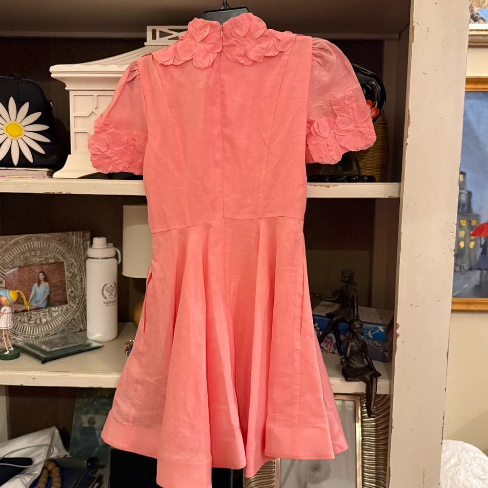 Antonio Melani sz 2 Iris floral dress taffy pink nwt - Picture 8 of 10